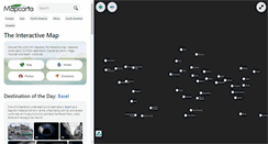 Desktop Screenshot of mapcarta.com